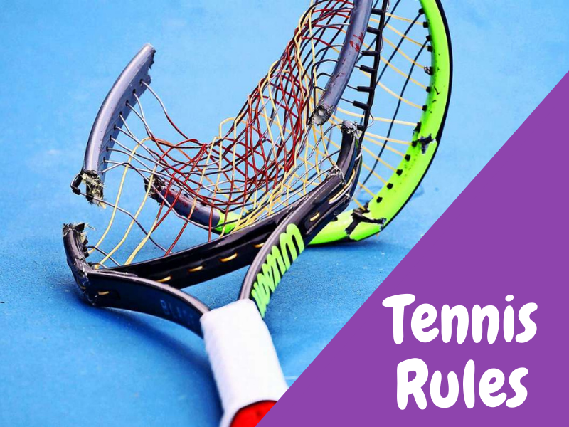 Common tennis rules that should be followed while playing